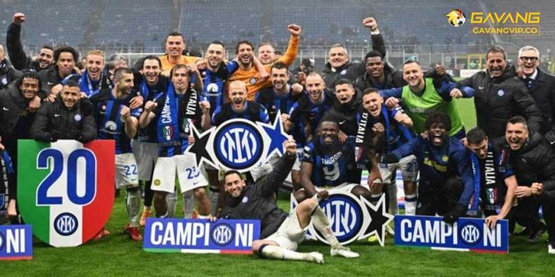 Inter Milan đang là đội bóng ĐKVĐ giải Serie A với chức vô địch mùa 2023-24