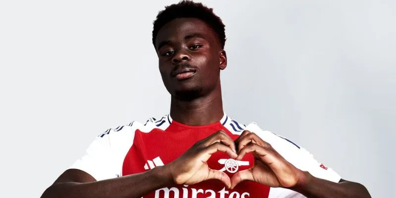 Bukayo Saka - Một trong những cầu thủ tạo nên trận kiến tạo xuất sắc
